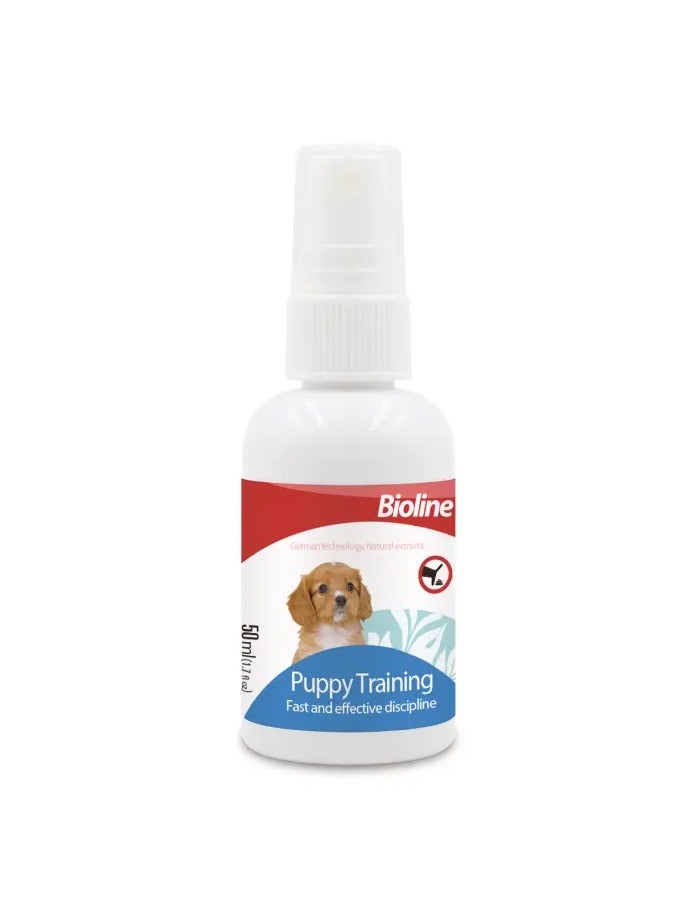 بايولاين Bioline Puppy Training Spray 50ml[Volume - 50ml] - Image 1