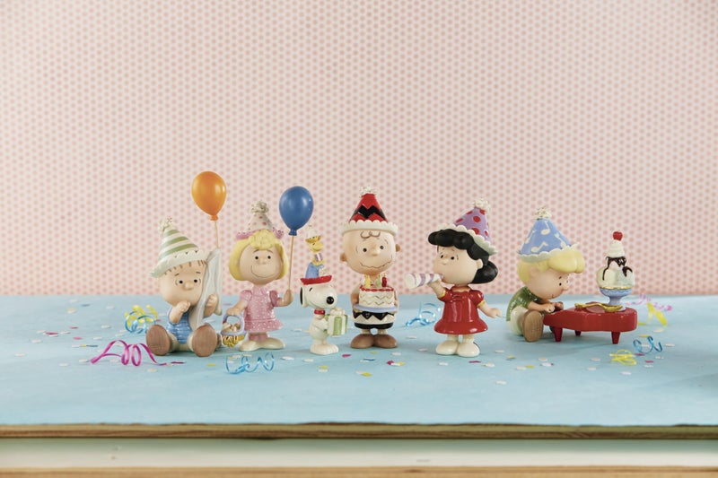 Lenox 847857 Peanuts 6-Piece Birthday Party Figurine Set - Image 4