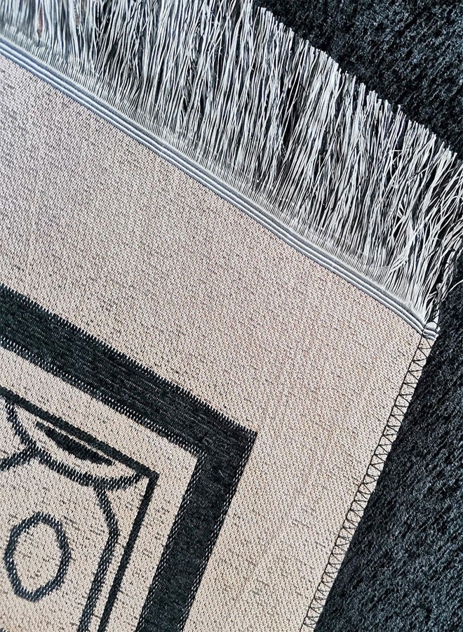 وهاواي Portable Prayer Rug Portable Prayer Rug and Prayer Beads Large Thin Lightweight Prayer Mat Carpet for Women and Men - Image 3