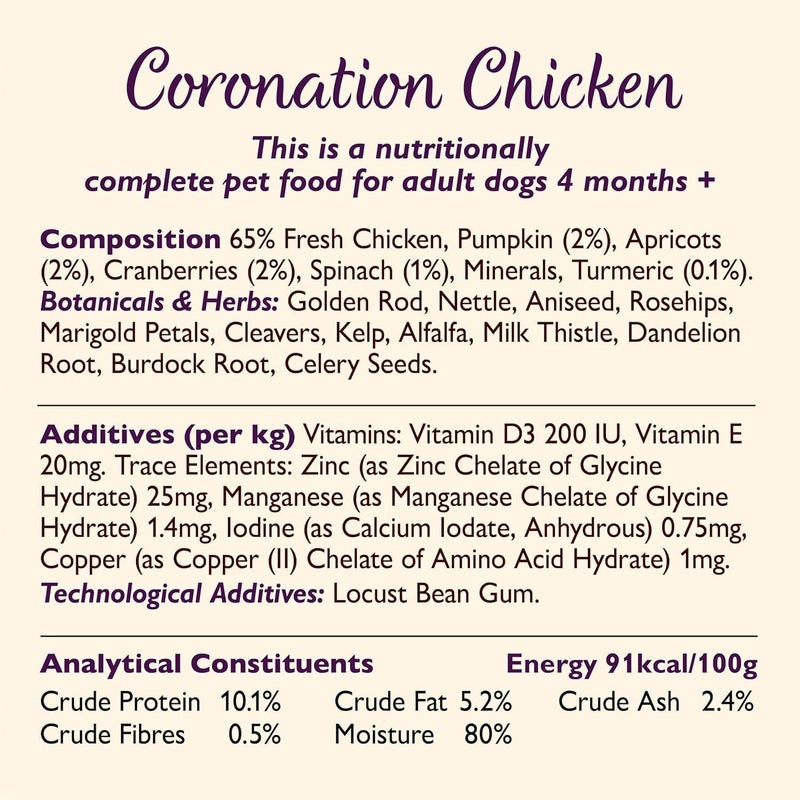 Lily's Kitchen Coronation Chicken Wet Dog Food - 150G - Image 5