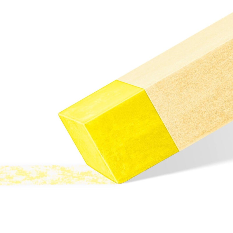 STAEDTLER Karat Premium Quality Soft Pastel Chalks Set of 12 colors in Heavy-Duty Cardboard Storage Case (2430C12) - Image 3