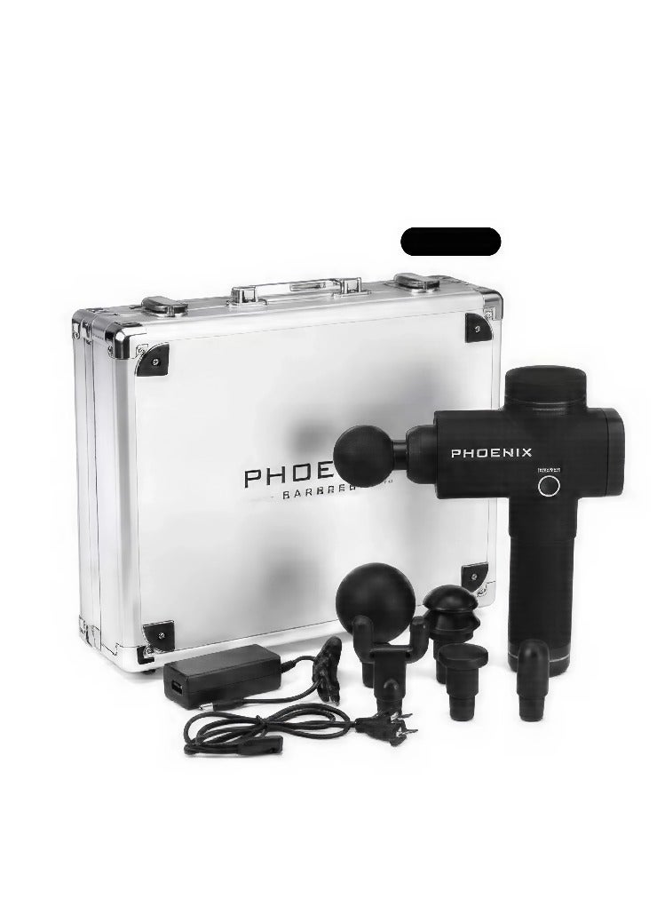 Phoenix and Europa Phyzioline Phonix Massage Gun A1 with 9 Heads for All Body Massage - Image 2