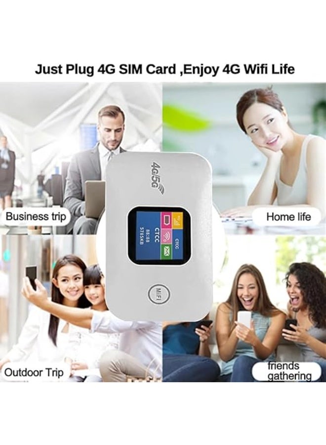 عام راوتر واي فاي محمول 4G بسرعة 150 ميجابت في الثانية، يدعم نقطة اتصال محمولة لغاية 10 مستخدمين، مناسب للاستخدام في السيارة مع فتحة لبطاقة SIM. - Image 5