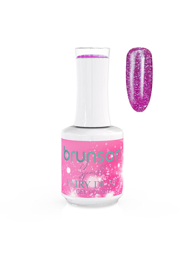 brunson Super Shinning Glitter Diamond Effect Gel Polish Fairy Dust Magic Iridescent Nail Art Glitter Decoration Nail Gel Polish 15ml BFD018 - Image 1
