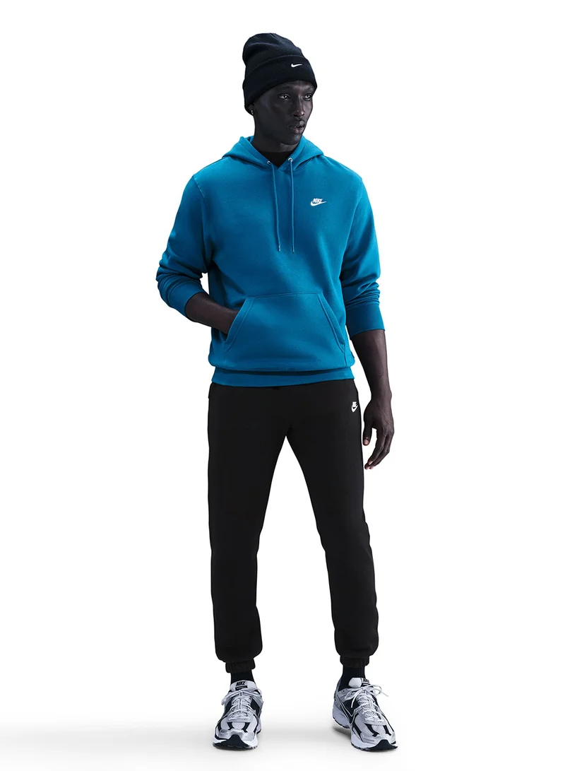 Nike Club Brushed Pullover Hoodie