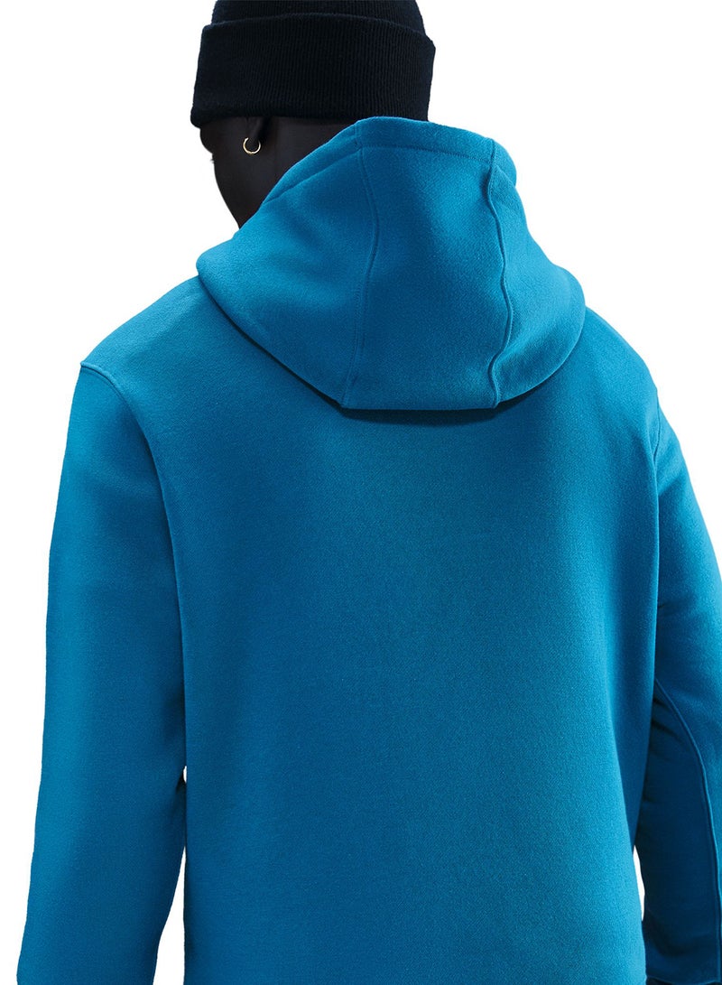 Nike Club Brushed Pullover Hoodie - Image 4