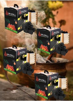 وادي حلفا 4 قطع فحم وادي حلفا 2كجم  - Image 1