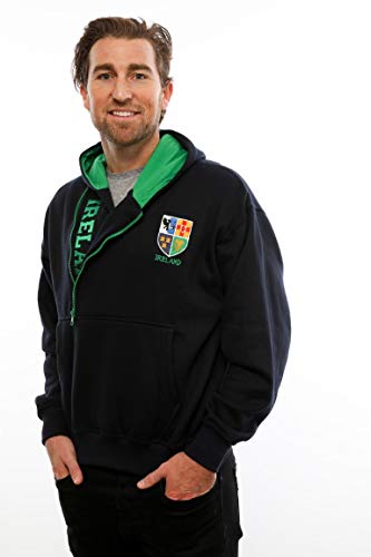 Malham USA Ireland Half Zip Hoodie, Navy, XXX-Large - Image 2