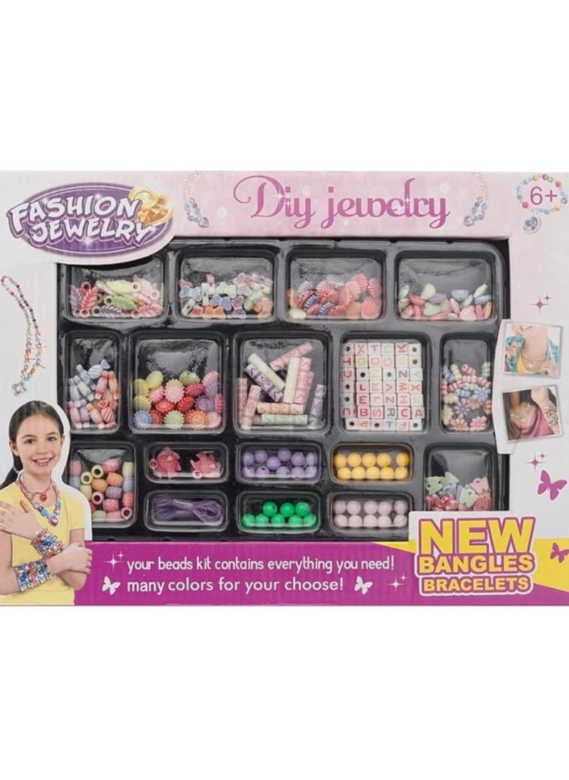 Generic Plastic Beads Accessories Game for Girls  - Image 1
