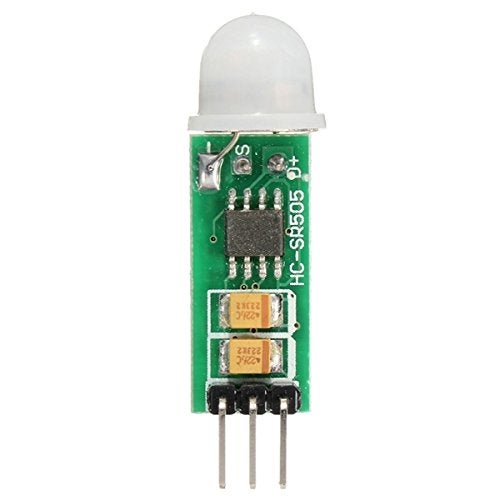 Generic Hc-Sr505 Mini Infrared Pir Motion Sensor Precise Infrared Detector Module White 