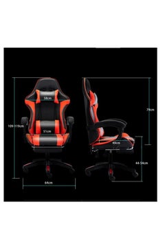 ARCOON ARCOON Esports Chair, Internet Cafe Computer Chair, Comfortable Rotating Chair for Home and Office Use,Blue  - Image 2