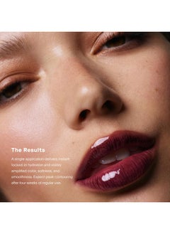 U Beauty U Beauty The PLASMA Tinted Lip Compound Anti-Wrinkle & Anti-Aging Treatment - Shimmery Plumping Lip Gloss with Hyaluronic Acid, Shea Butter, Salicylic Acid & Peptides to Deeply Hydrate,Fig- 15 mL  - Image 5