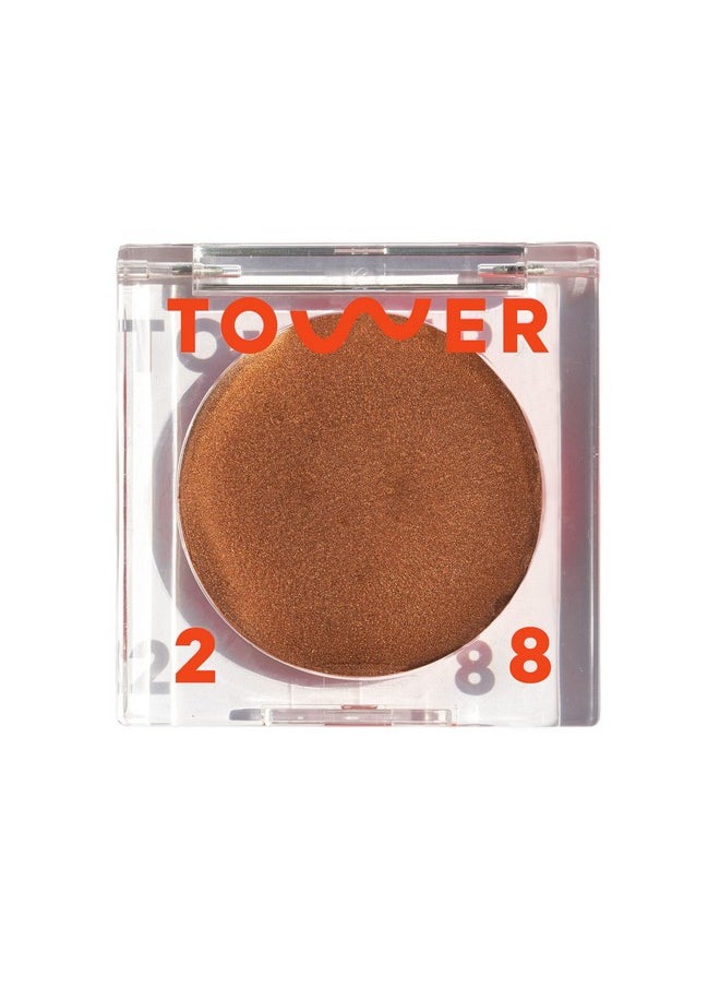 TOWER 28 Bronzino Illuminating Cream Bronzer, West Coast ; Multipurpose Cheek And Lip Cream Bronzer In Medium Warm Bronze ; Moisturizing, Siliconefree  - Image 1
