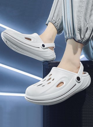 Men's Sandals Fashion Quick Drying Slide Sandal with Non-slip Soles Thick Sole Beach Slipper Breathable Slip-on Sandal Men's House Flat Slipper for Indoor & Outdoor - pzsku/Z33985A69329C34CA4396Z/45/1748567000/79d3ef4b-0a77-4887-b92e-6fd24d4c6fcc