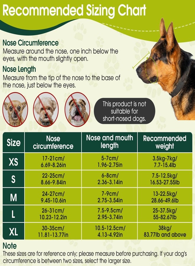 ZESTEFY Adjustable Dog Muzzle for Large Dogs, Breathable Mesh Rubber Muzzles, Anti-Dropping Dogs Muzzles to Prevent Biting, Barking, Chewing for Small Medium Large Pets, Allows Panting and Drinking - Image 5