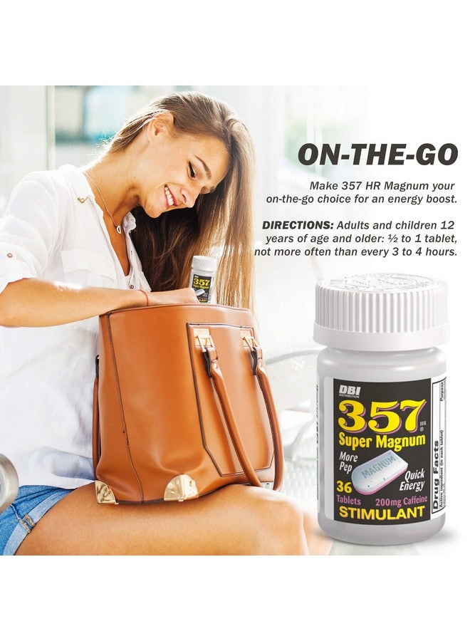 357 HR MAGNUM Super Magnum Stimulant With 200 Milligrams Of Caffeine, Pack Of 3 - Image 3