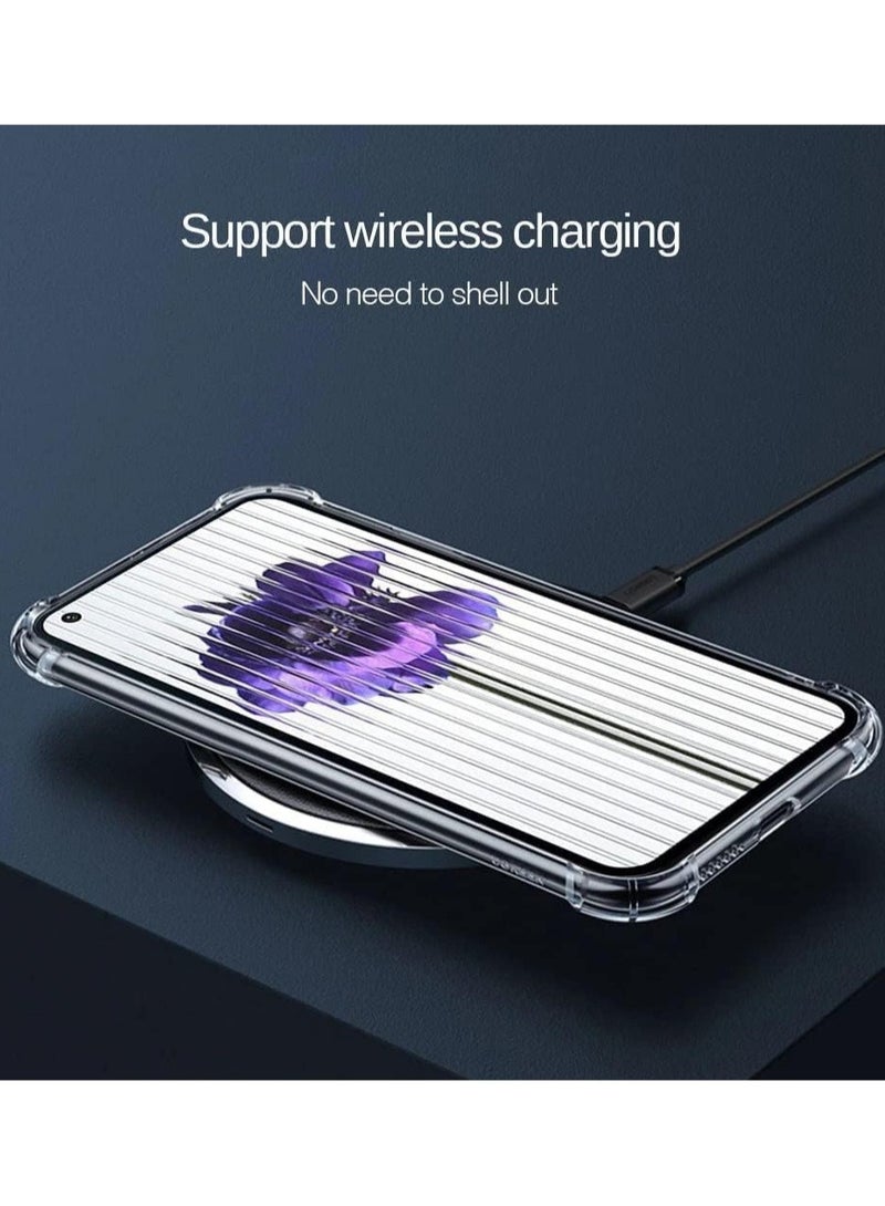 ELTRAZONE Case for Nothing Phone 1 Case Cover Clear Back Air Cushion Soft Silicone Shockproof Anti-Scratch Protective Bumper Shell Corner for Nothing Phone - Image 5