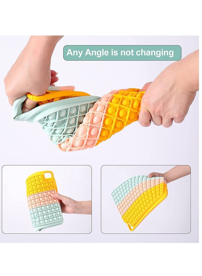 SYOSI Case for IPad Push Pop bubble Fidget Stress Toy IPad Silicone Cover Good Protection For iPad 8th Gen 2020 10.2" iPad Air 10.9" iPad Pro 11" iPad Air 4th Gen 10.9" iPad Pro 1st Gen 11 - Image 2
