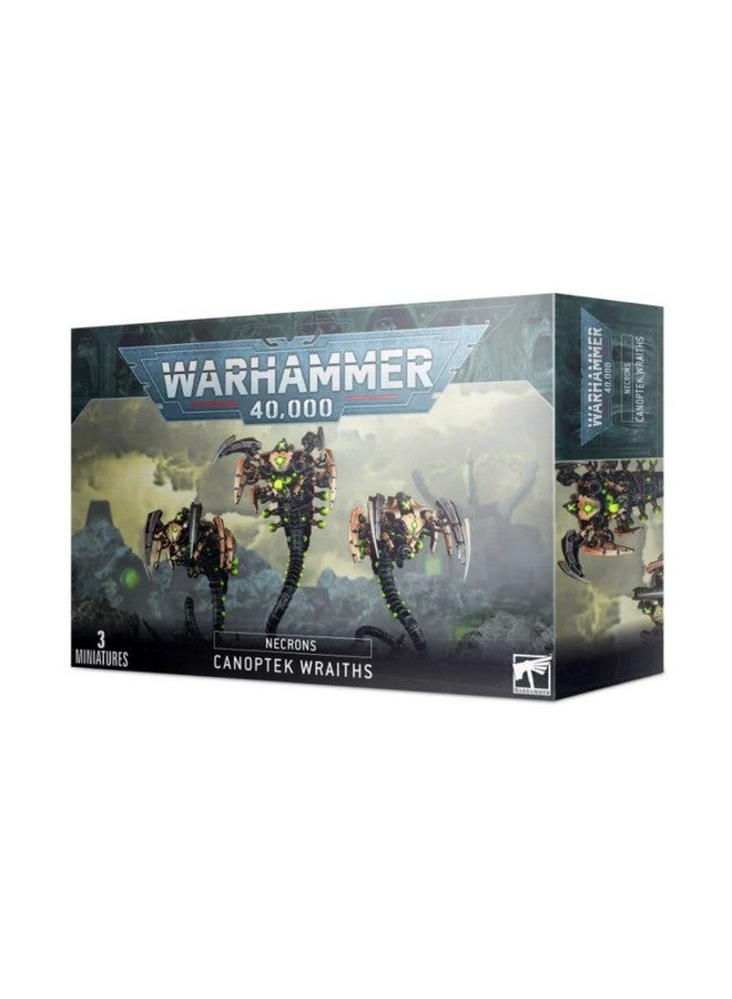 WARHAMMER Games Workshop Warhammer 40K Necrons Canoptek Wraiths (3) - Plastic Miniature Wargame Set - Age 12+