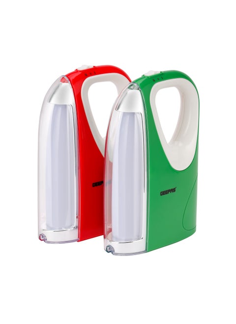 2 In 1 Rechargeable Emergency Lantern with Energy Efficient Design Extended Battery Life 60 Pieces SMD LEDs and Long Hours Working