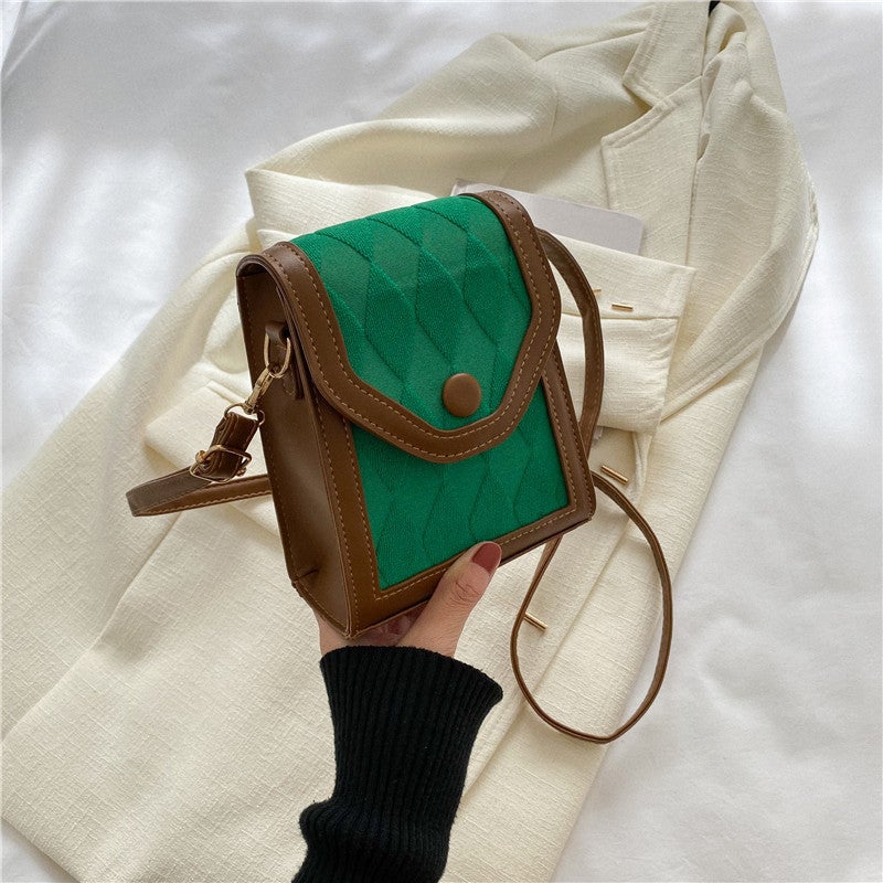 Bag Women'S Fashionable Rhombus Small Bag New Single Shoulder Crossbody Bag Women'S Bag Mini Mobile Phone Bag - Image 4