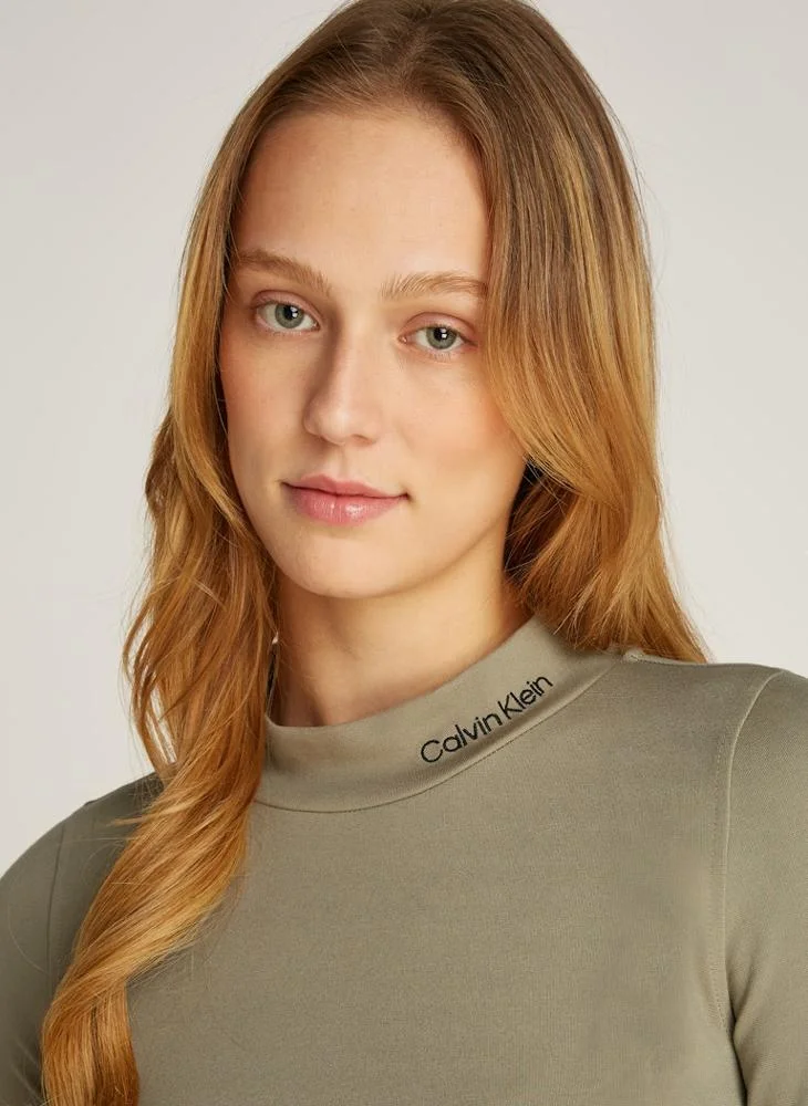 Calvin Klein Jeans Fitted Knit Dress