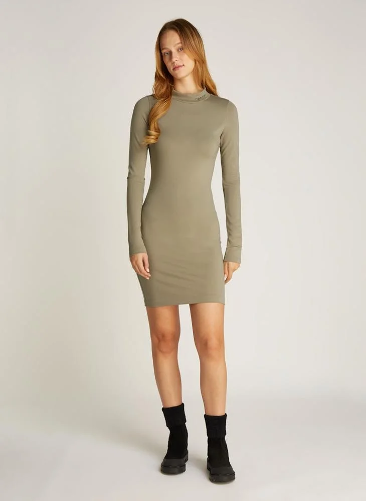 Calvin Klein Jeans Fitted Knit Dress