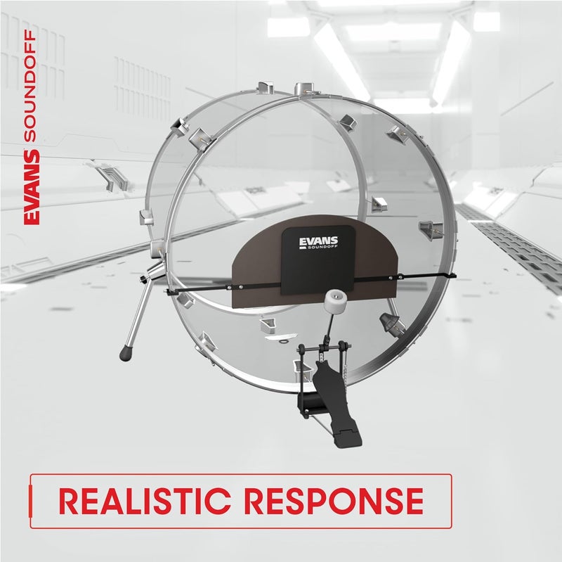 Evans SO-0244 SoundOff Fusion Drum Mute Pack - 4-Pack for 10, 12, 14, and Snare Drums - Image 5