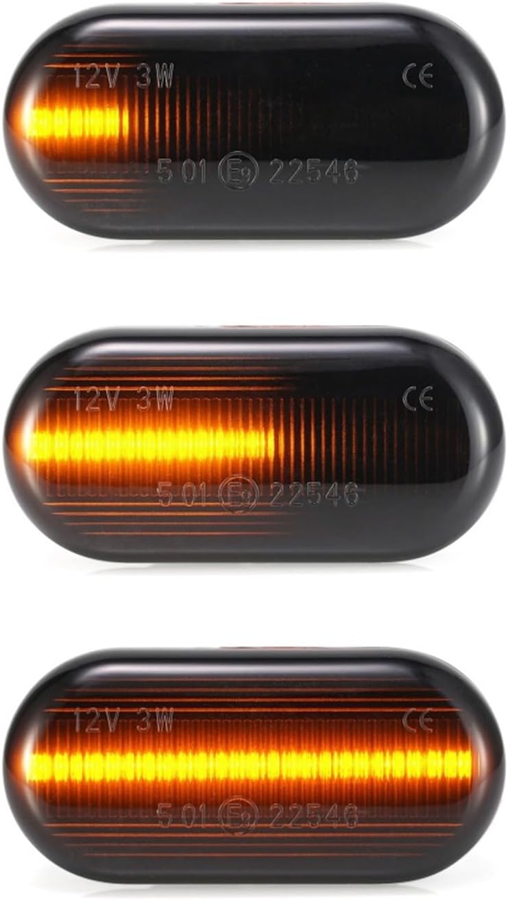 QASULER Dynamic Sequential Turn Signal Lights for Nissan - Image 3