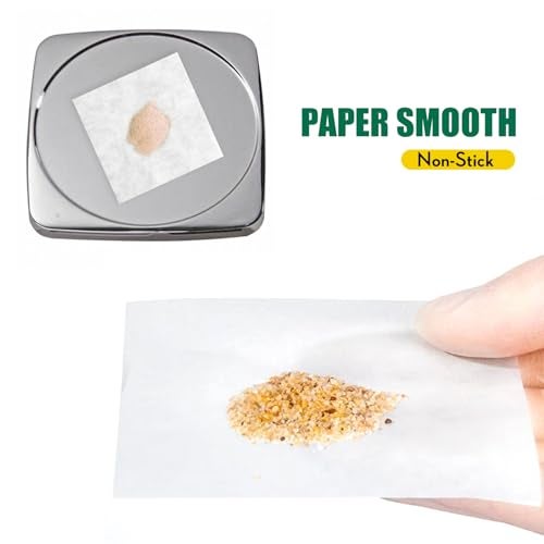 ZHANXUBIO Cellulose Weighing Paper Sheet,Smooth Weigh Paper, Nitrogen Free,Non-Absorbing, High-Gloss (2.4"X2.4" 1000pcs) - Image 2
