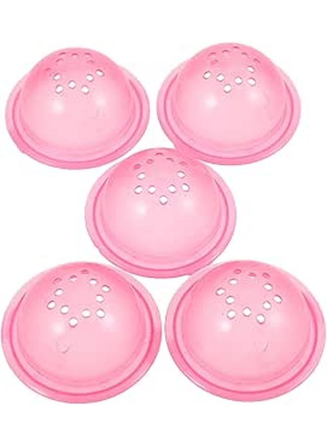 5pcs Plastic Hamster Tube Stoppers External Connectors for Cage Tunnels Pipe Ends - Image 1