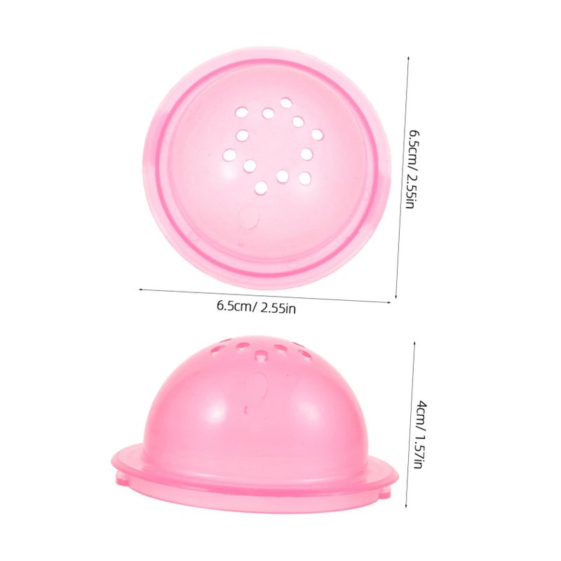 5pcs Plastic Hamster Tube Stoppers External Connectors for Cage Tunnels Pipe Ends - Image 3