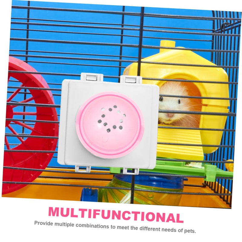 5pcs Plastic Hamster Tube Stoppers External Connectors for Cage Tunnels Pipe Ends - Image 4