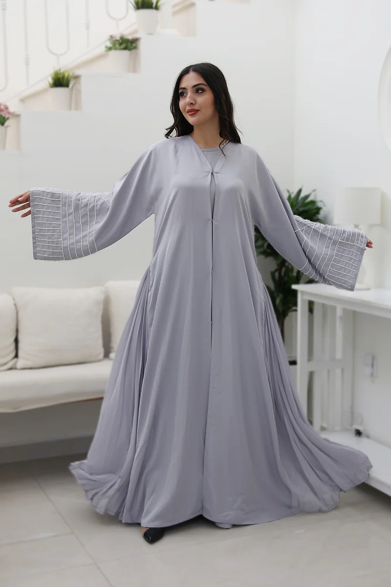 NUKHBAA Ethereal Grace Abaya-760