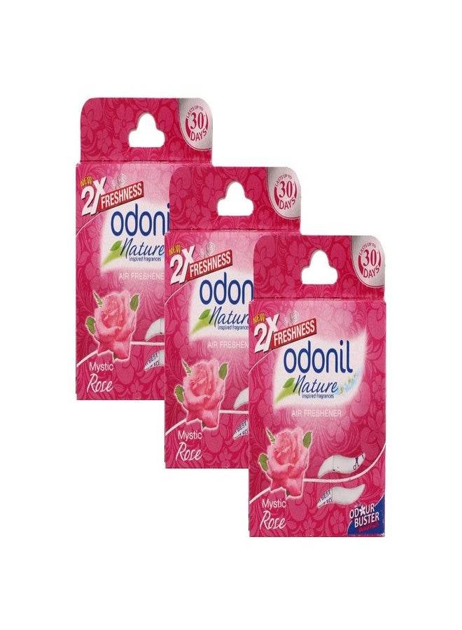 Odonil Block, Rose - 50 g (Pack of 3)