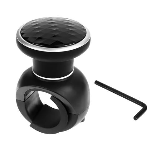 SHMZK Steering Wheel Knob Spinner Driving Turning Assist Steering Wheel Knob with Metal Bearing 360 Degree Rotation Steering Wheel Power Handle for Car Truck Boat Car Accessories - Image 1