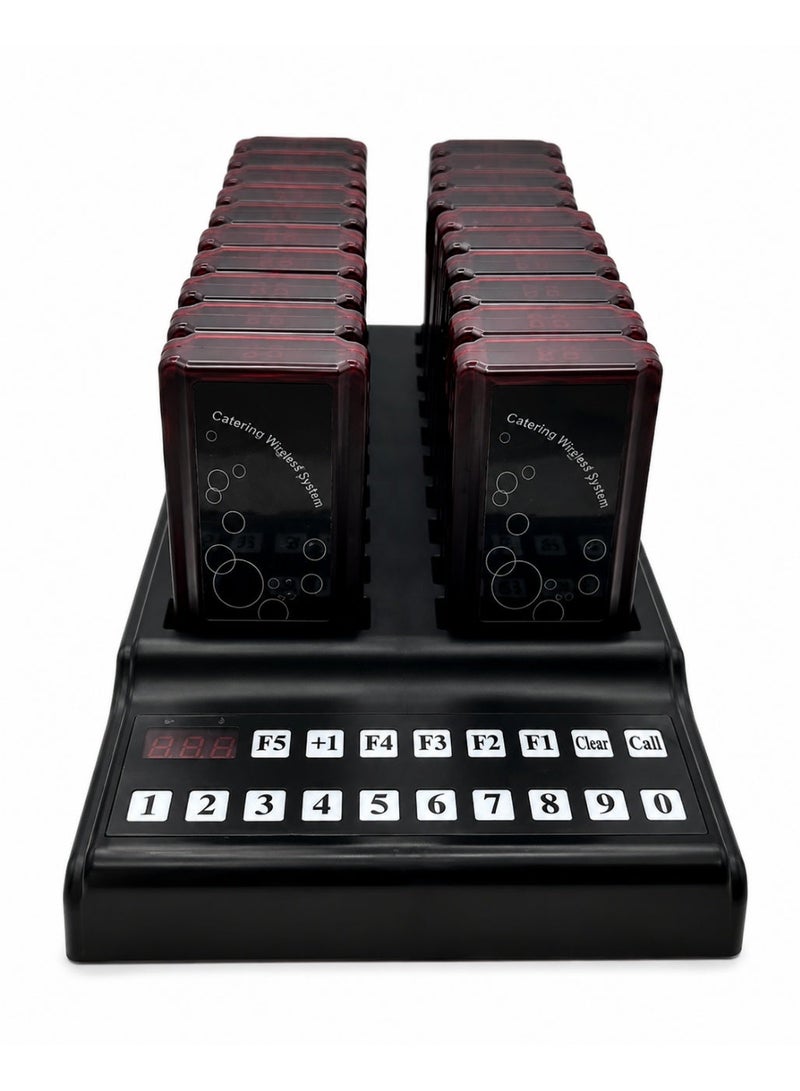 Smart Techo Wireless pager Calling System for Restaurants and cafés, 20 Coasters - Image 3
