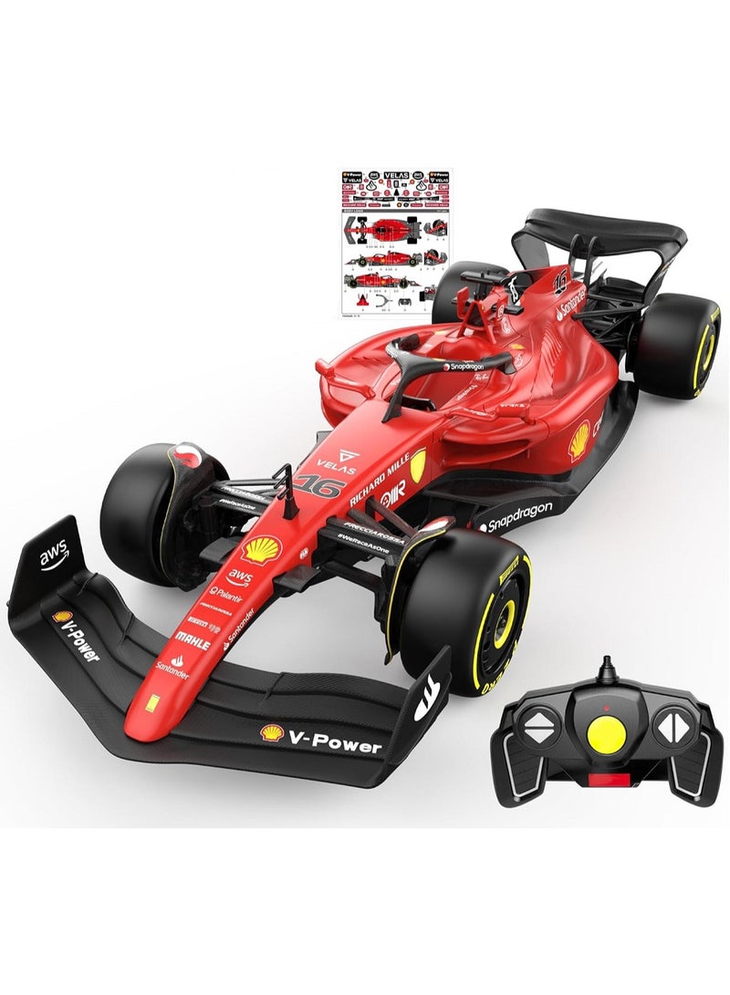 1:18 Racing Car Model , ABS Electric Remote Control Toy Vehicle With Decorative Stickers , Model Car Gift For Boys And Girls Red 31.2 cm*11.2 cm*6.9 cm - Image 3