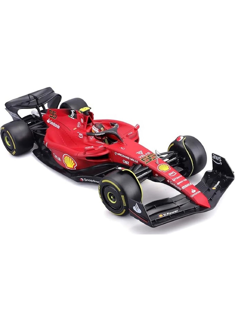 1:18 Racing Car Model , ABS Electric Remote Control Toy Vehicle With Decorative Stickers , Model Car Gift For Boys And Girls Red 31.2 cm*11.2 cm*6.9 cm - Image 1