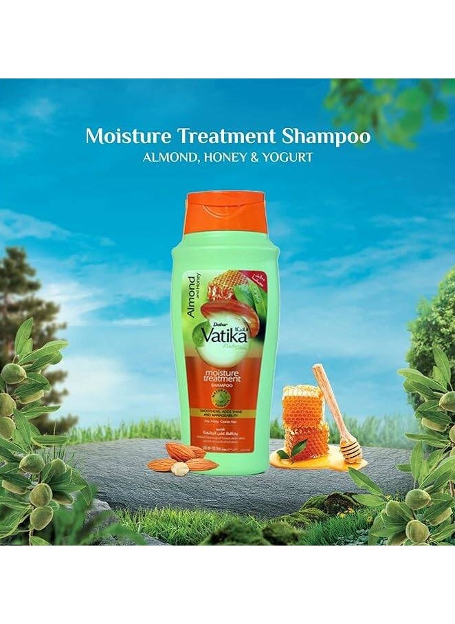 VATIKA Vatika Naturals Moisture Treatment Shampoo Almond & Honey  600Ml  - Image 5