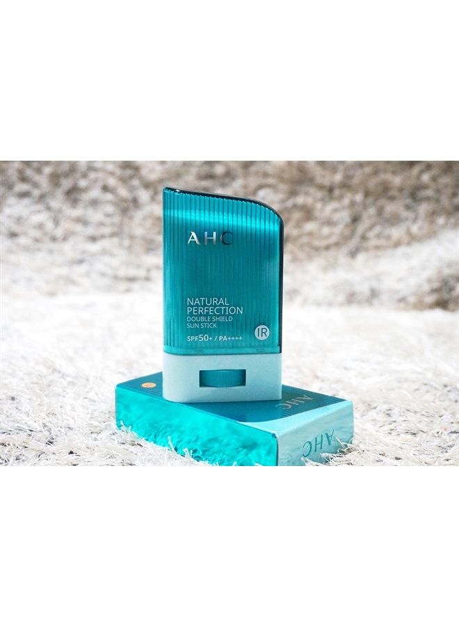 AHC [ 1+1 ] AHC Natural Perfection Double Shield Sun Stick 22g SPF50+ PA++++ A.H.C