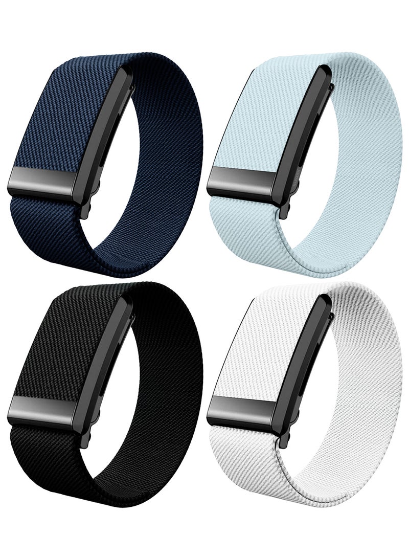 CATANES 4Packs Premium Adjustable Nylon Strap for WHOOP 5 – Lightweight & Breathable Replacement Band - Image 2