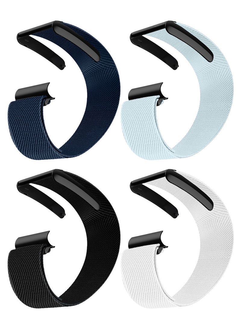 CATANES 4Packs Premium Adjustable Nylon Strap for WHOOP 5 – Lightweight & Breathable Replacement Band - Image 1