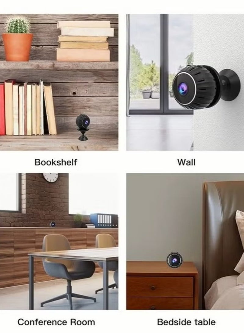 1080P HD Wireless WiFi Home Security Camera with Night Vision - Indoor/Outdoor Surveillance, Motion Detection & 24/7 Monitoring - Image 2