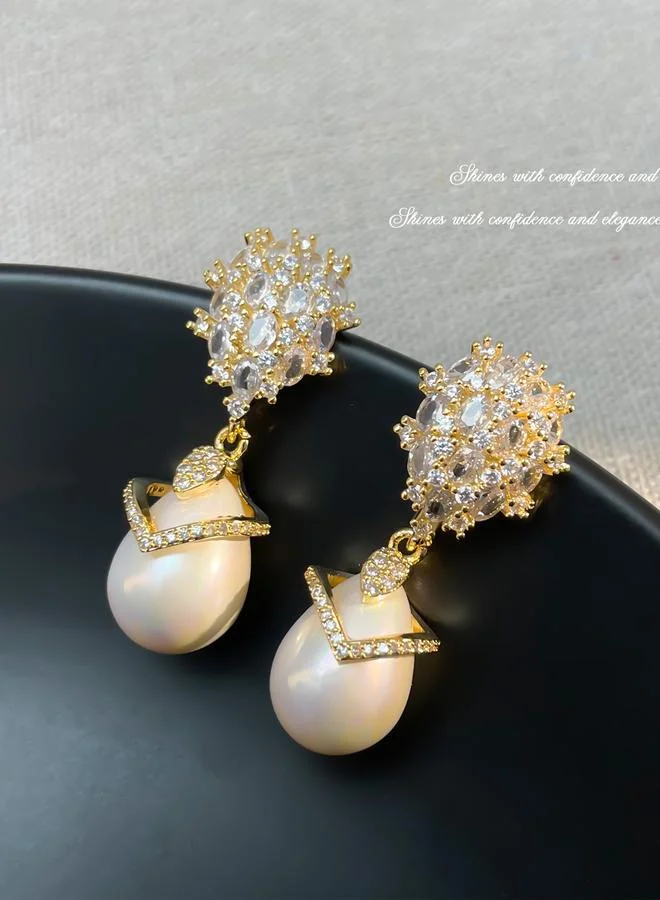 Take Two  Embellished Dangle Earrings for Women | Best Price UAE