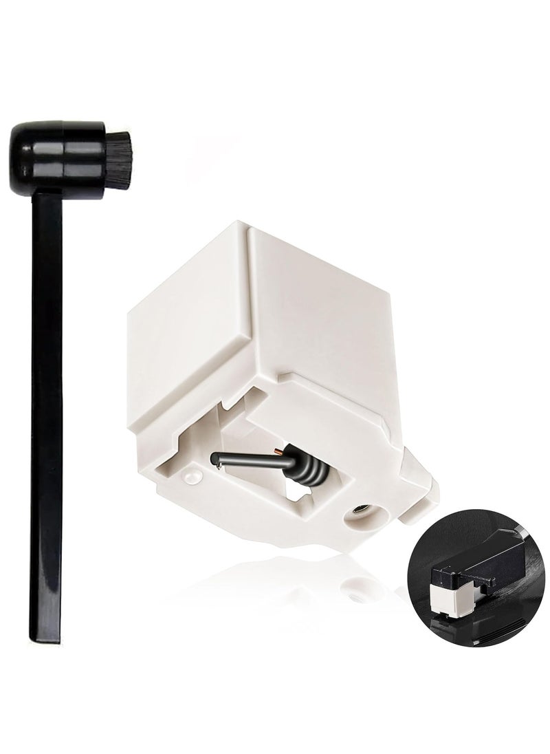 Excefore ATN3600L Diamond Record Player Needles Replacement with Stylus Cleaning Brush, Replacement Stylus Compatible with Audio-Technica AT-LP60X, AT-LP60XBT, and AT-LP60XBT-USB Vinyl Record Player  - Image 1