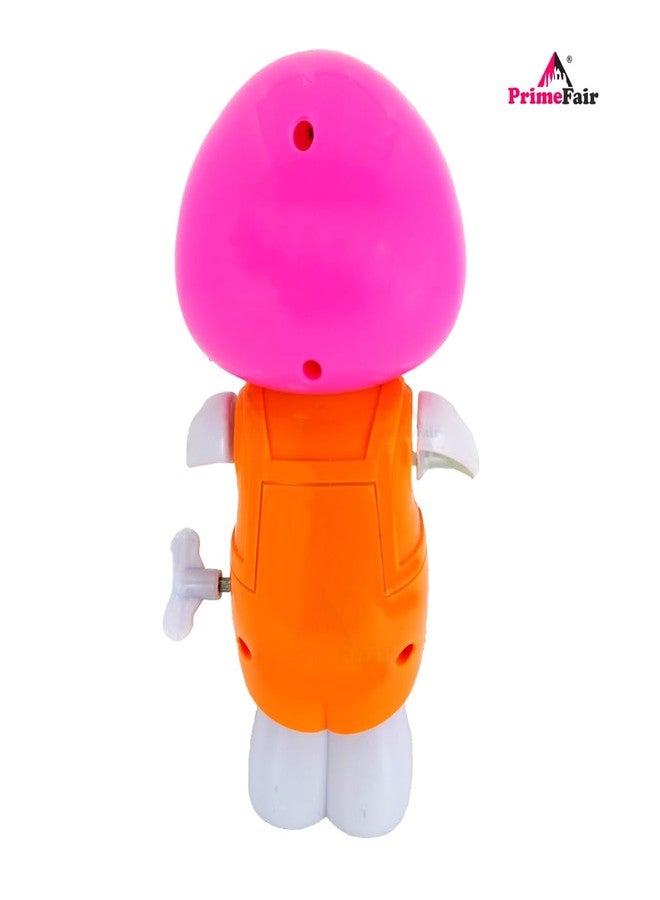 PRIMEFAIR Funny Cute Drummer Key-Operated Toy for Toddler Baby Dancing Action for Kids Toys (Plastic,Multi Color, Pack of 2) - Image 3