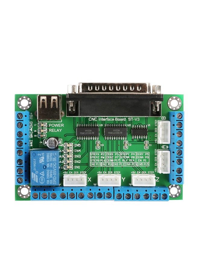 SainSmart 5 Axis Breakout Board for Stepper Motor Driver CNC Mill - Image 1