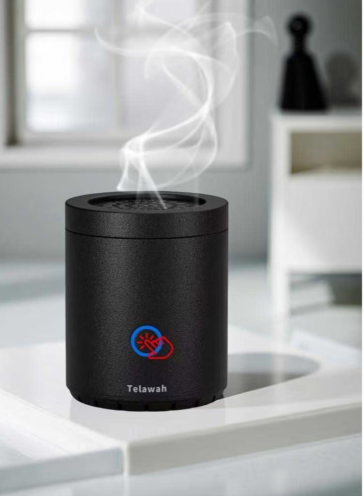 تلواح موقد بخور كهربائي محمول، حامل بخور فحم صغير للسفر، السيارة، المنزل والمكتب - Image 5