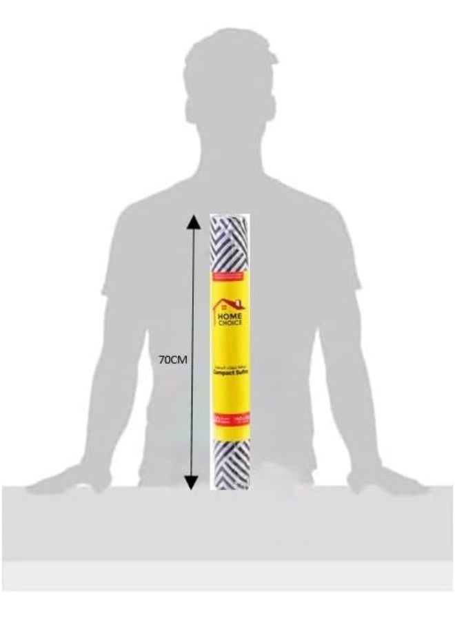 HOME CHOICE غطاء طاولة سُفرة مطبوع 20 قطعة، حجم 100x140 سم، سُفرة قابلة للاستخدام مرة واحدة، سُفرة رول، غطاء طاولة، بلاستيك مثقوب - Image 3